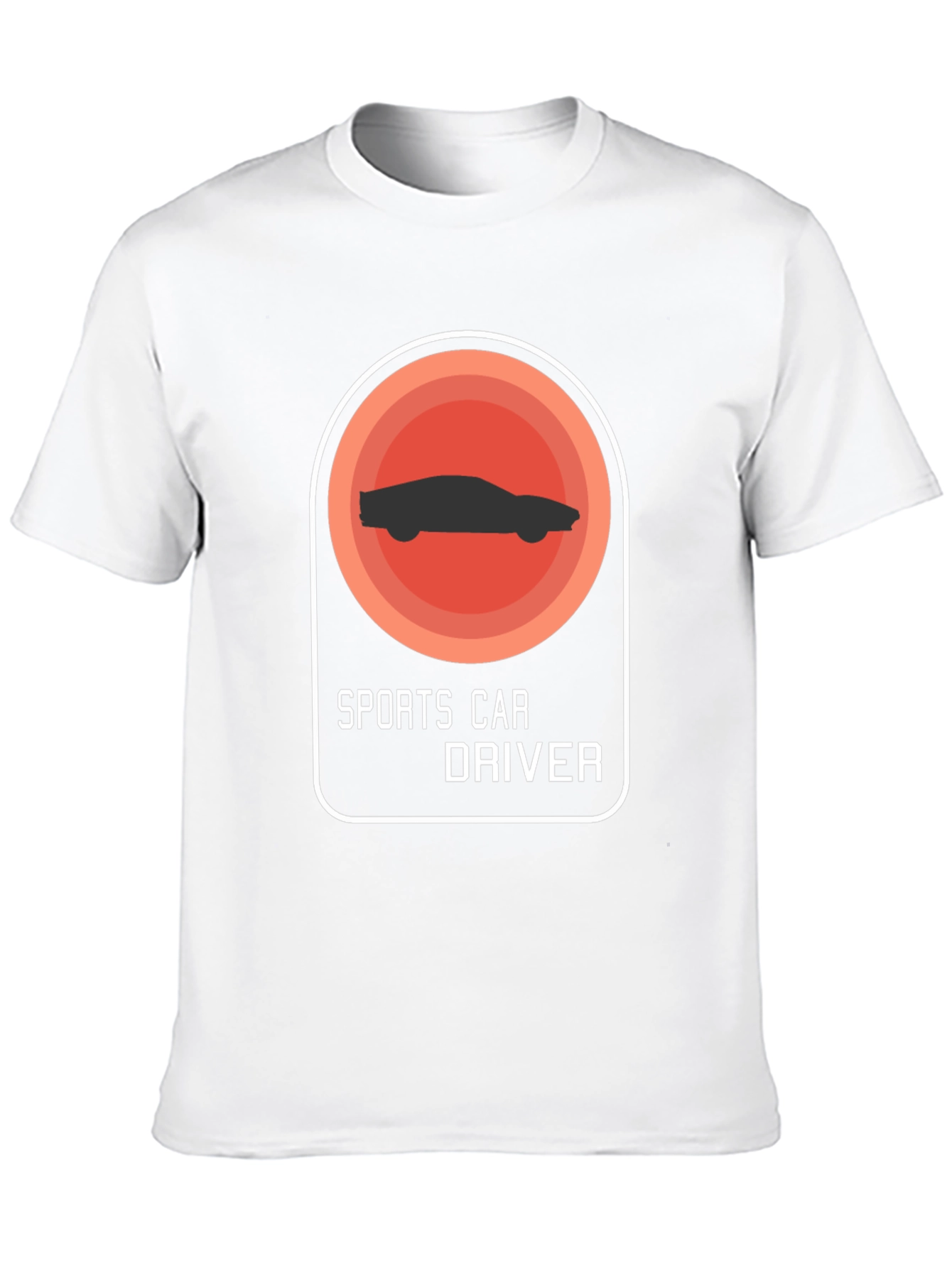Sports Car Driver Graphic T-Shirt