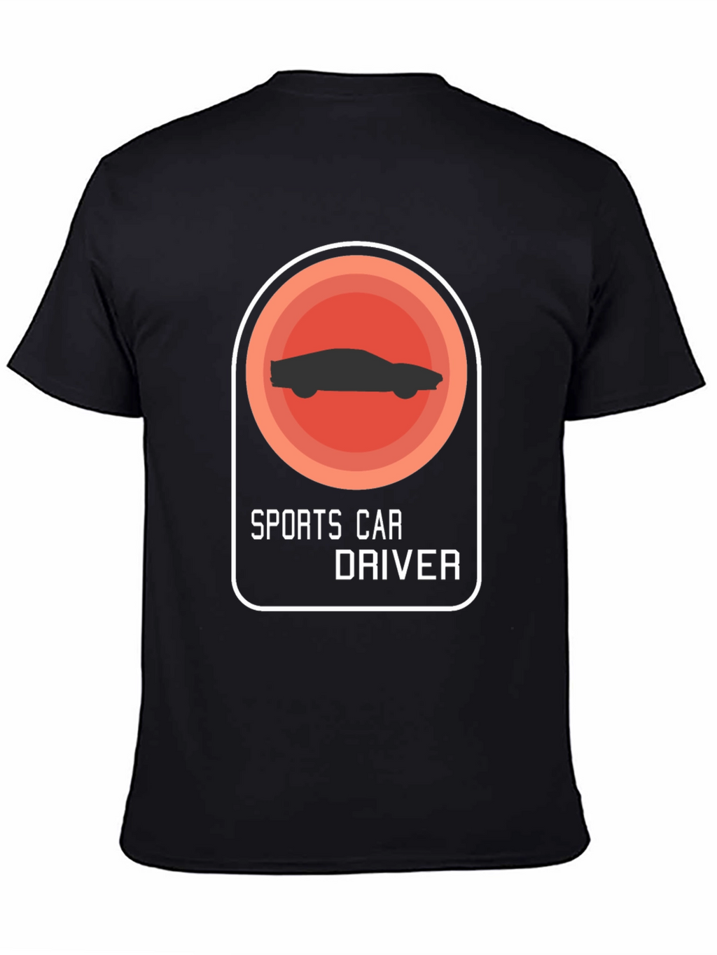 Sports Car Driver Graphic T-Shirt