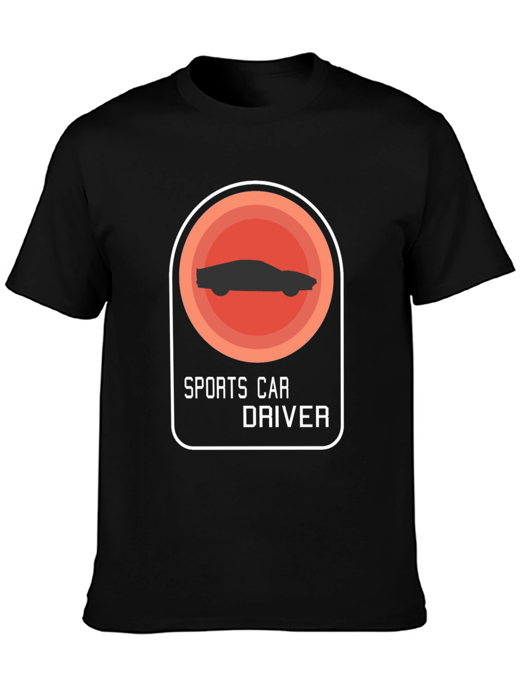 Sports Car Driver Graphic T-Shirt