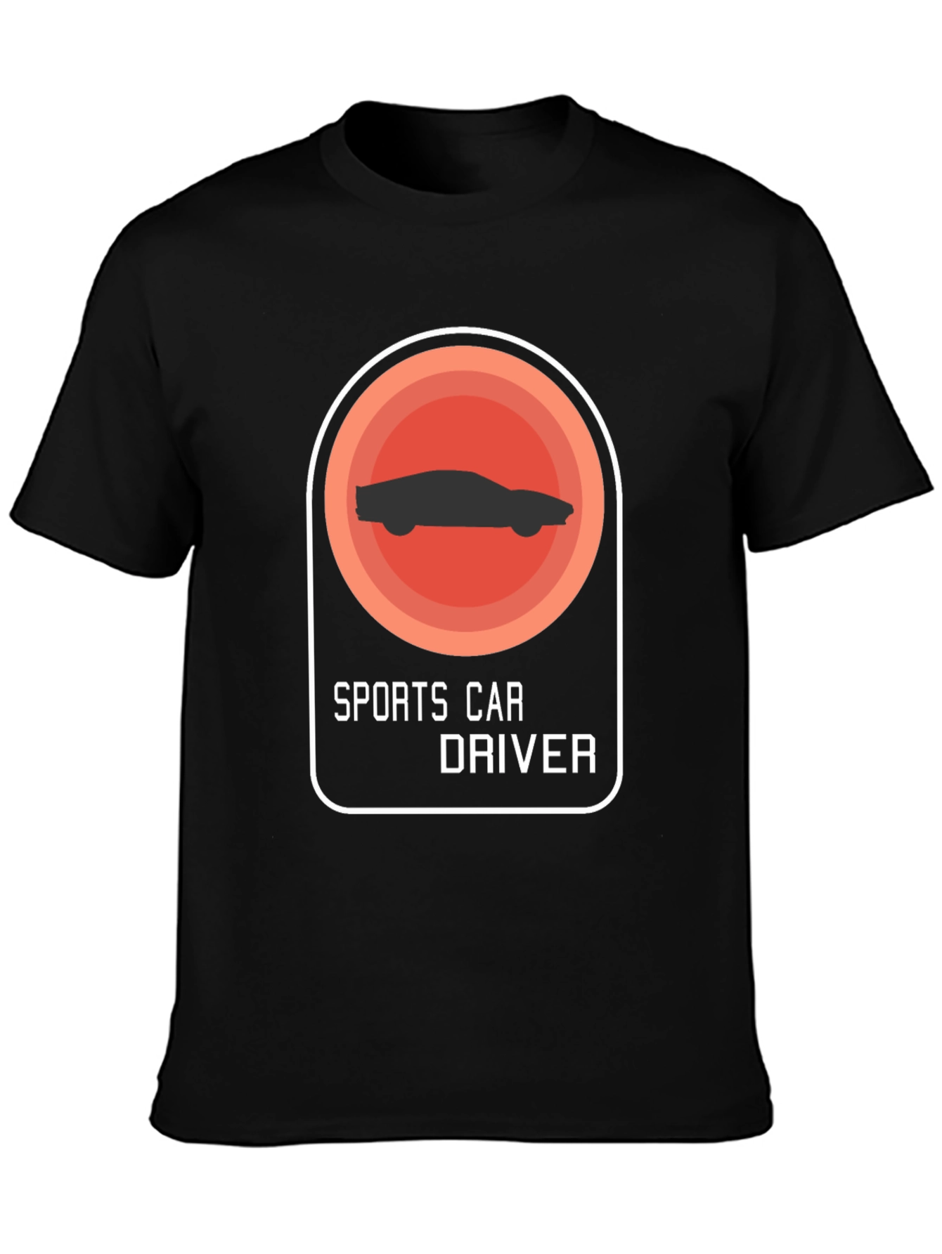 Sports Car Driver Graphic T-Shirt