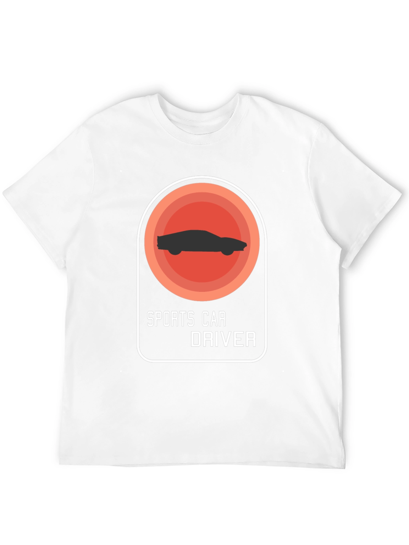 Sports Car Driver Graphic T-Shirt