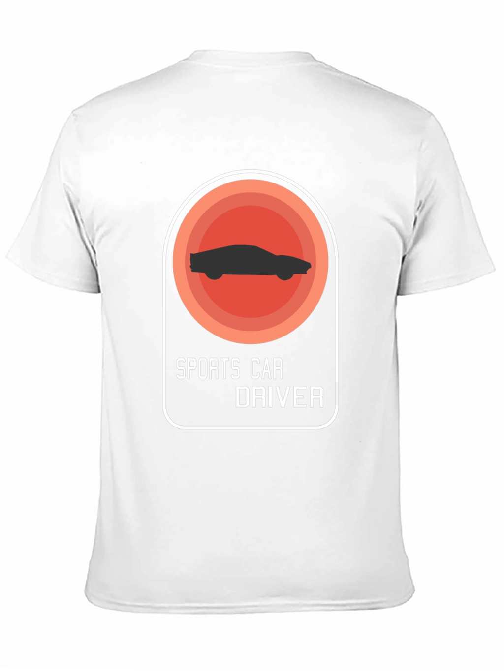 Sports Car Driver Graphic T-Shirt