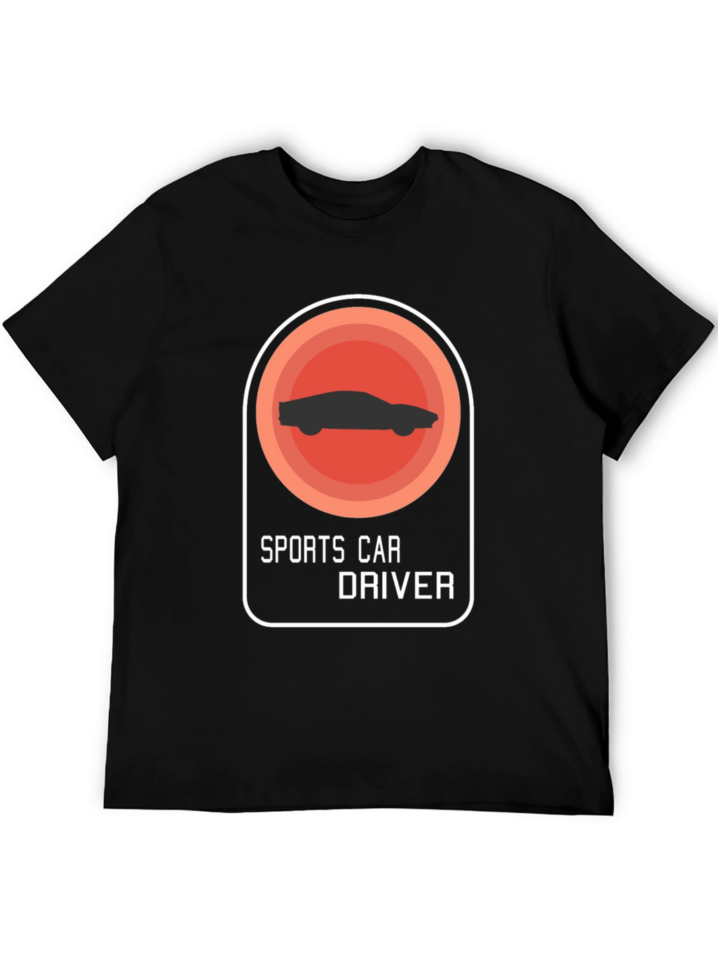 Sports Car Driver Graphic T-Shirt