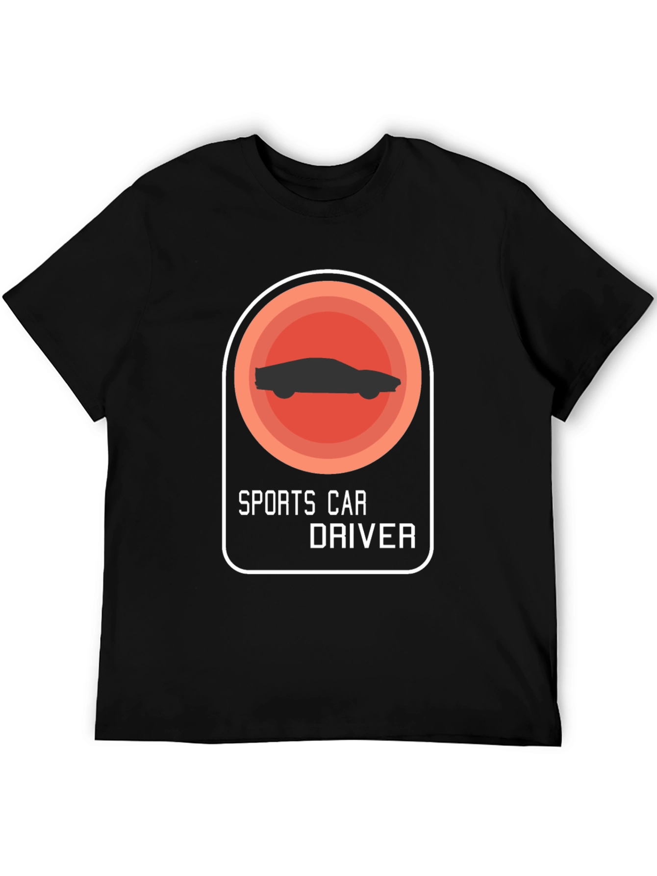 Sports Car Driver Graphic T-Shirt