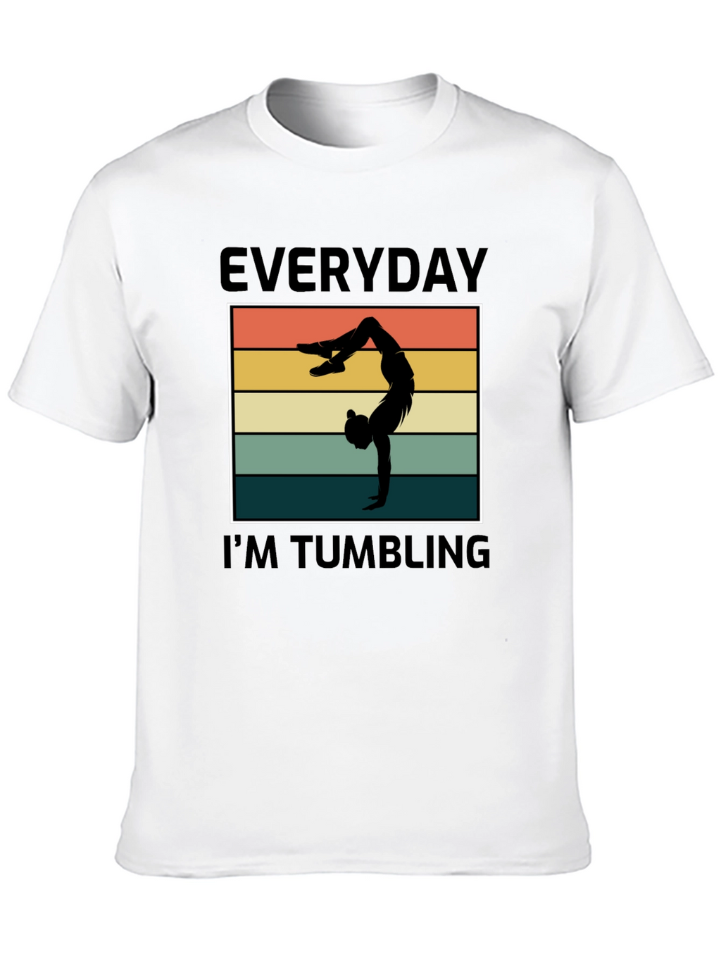 Everyday Im Tumbling Graphic Tee