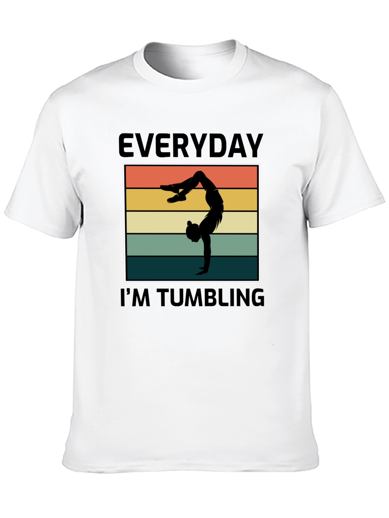 Everyday Im Tumbling Graphic Tee