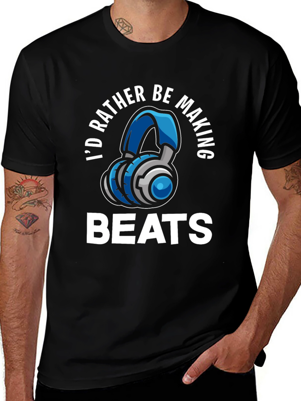 Id Rather Be Making Beats T-Shirt