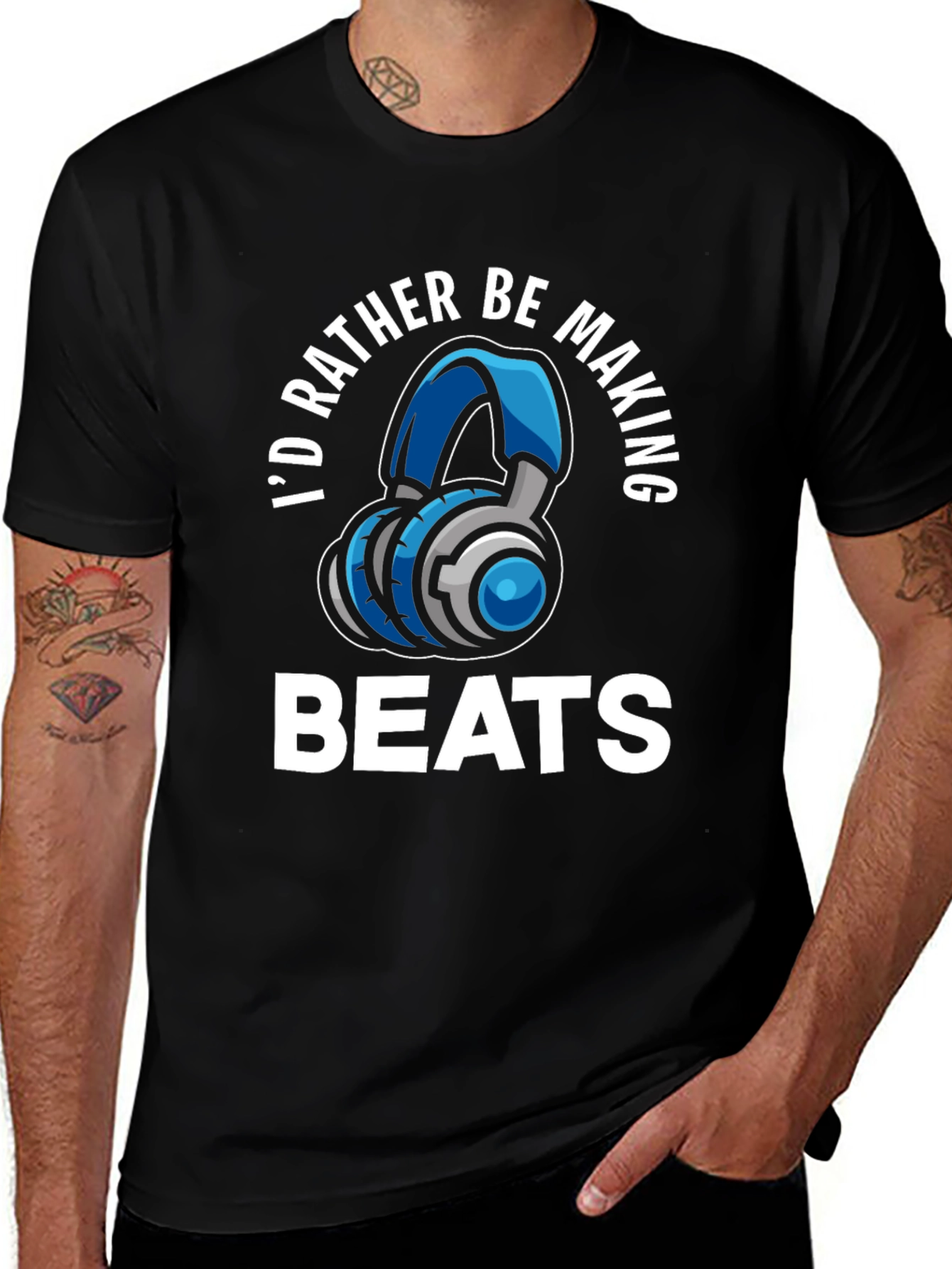 Id Rather Be Making Beats T-Shirt