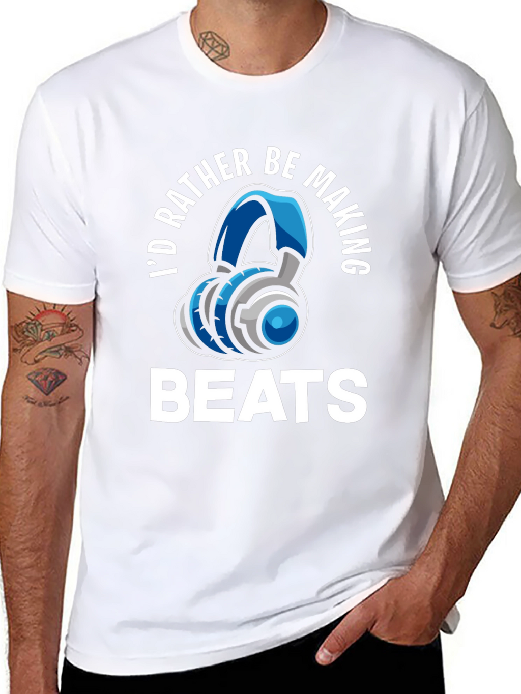 Id Rather Be Making Beats T-Shirt