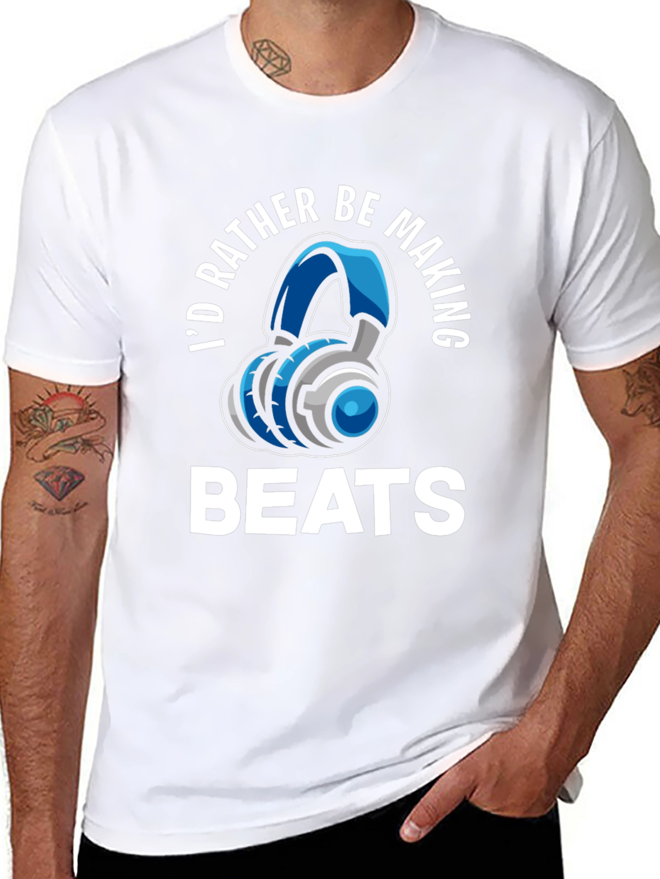 Id Rather Be Making Beats T-Shirt