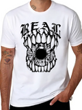 Beastly Graphic Black T-Shirt - Mens Fashion