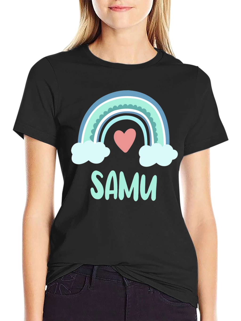 SAMU Rainbow Heart T-Shirt