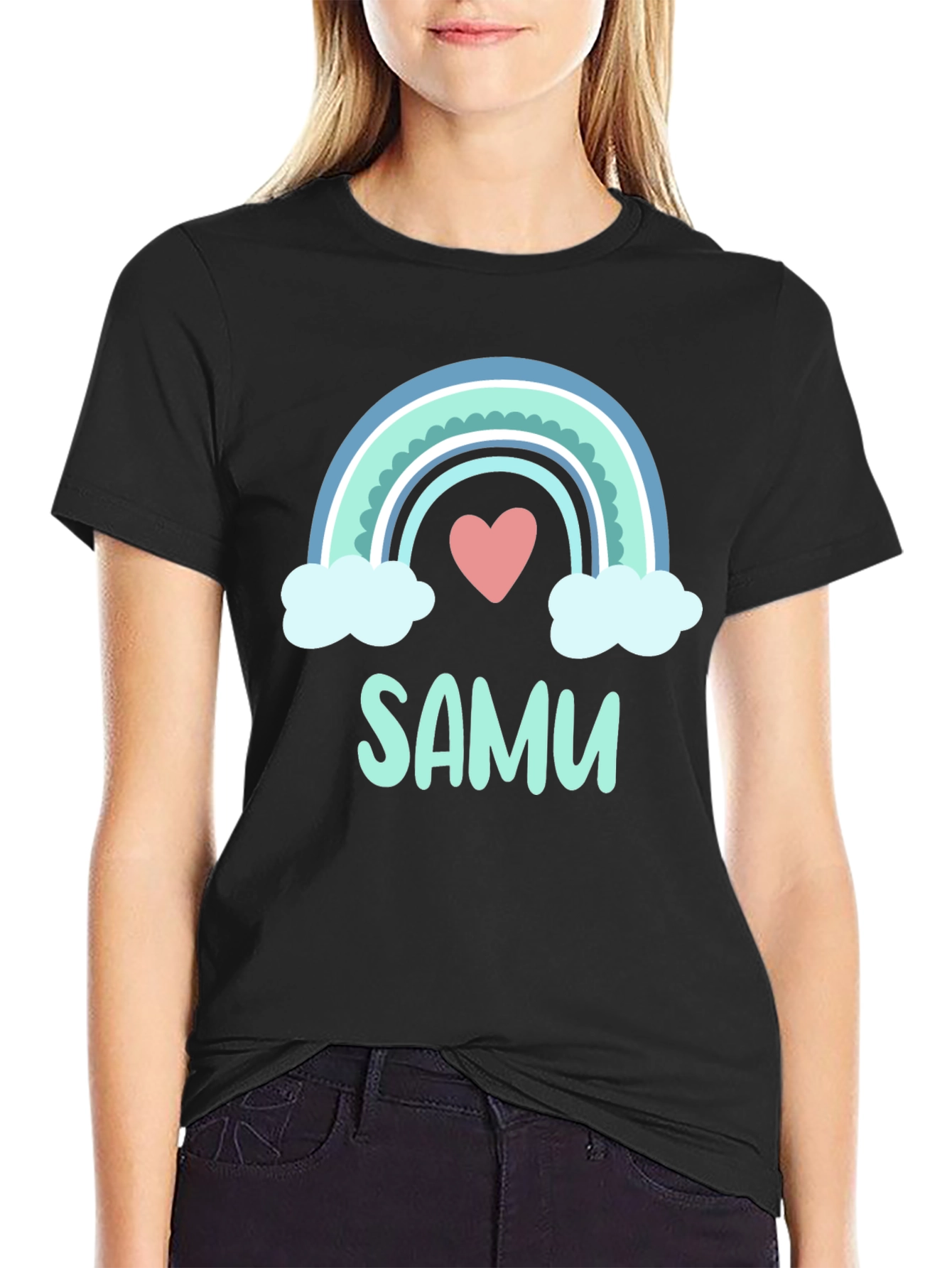 SAMU Rainbow Heart T-Shirt
