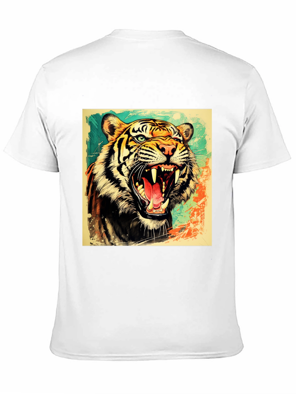Roaring Tiger Graphic T-Shirt - Bold Wildlife Tee