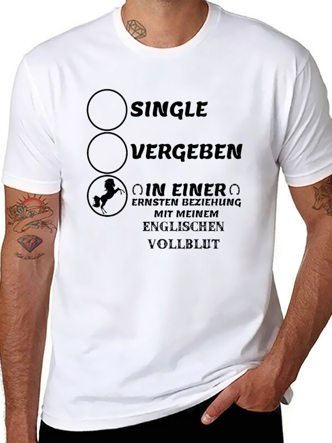 Single Taken or Horse Lover T-Shirt