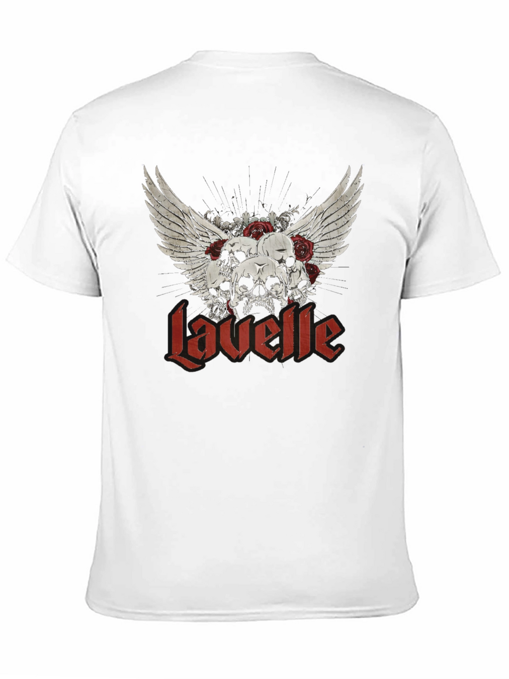 Lavelle Skull Winged Graphic T-Shirt