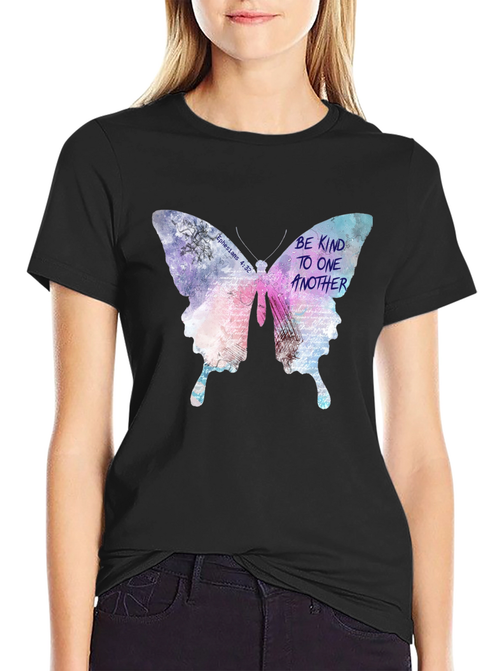 Butterfly Kindness T-Shirt Christian Tee