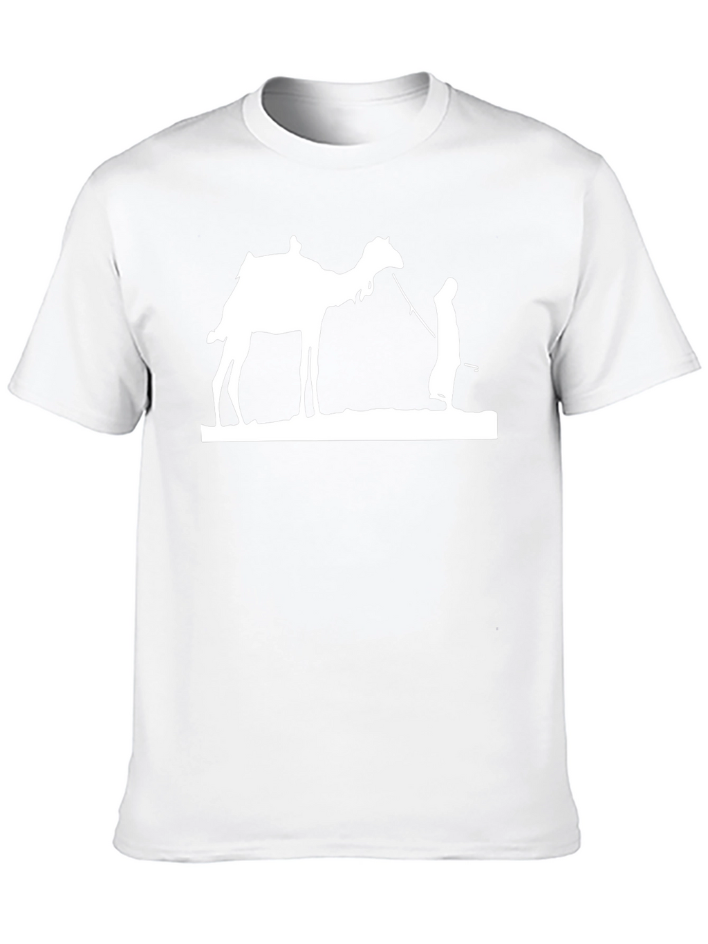Camel Silhouette Black T-Shirt