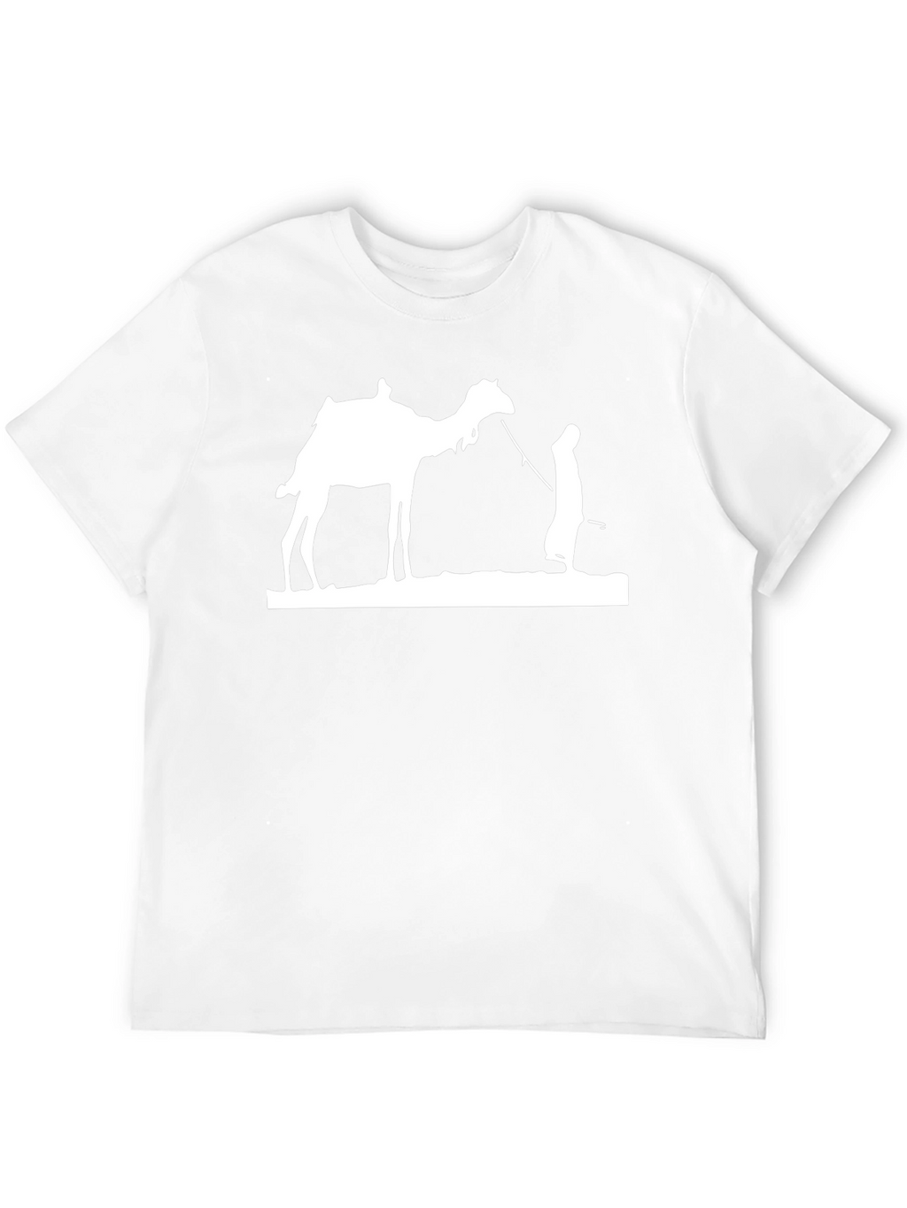 Camel Silhouette Black T-Shirt