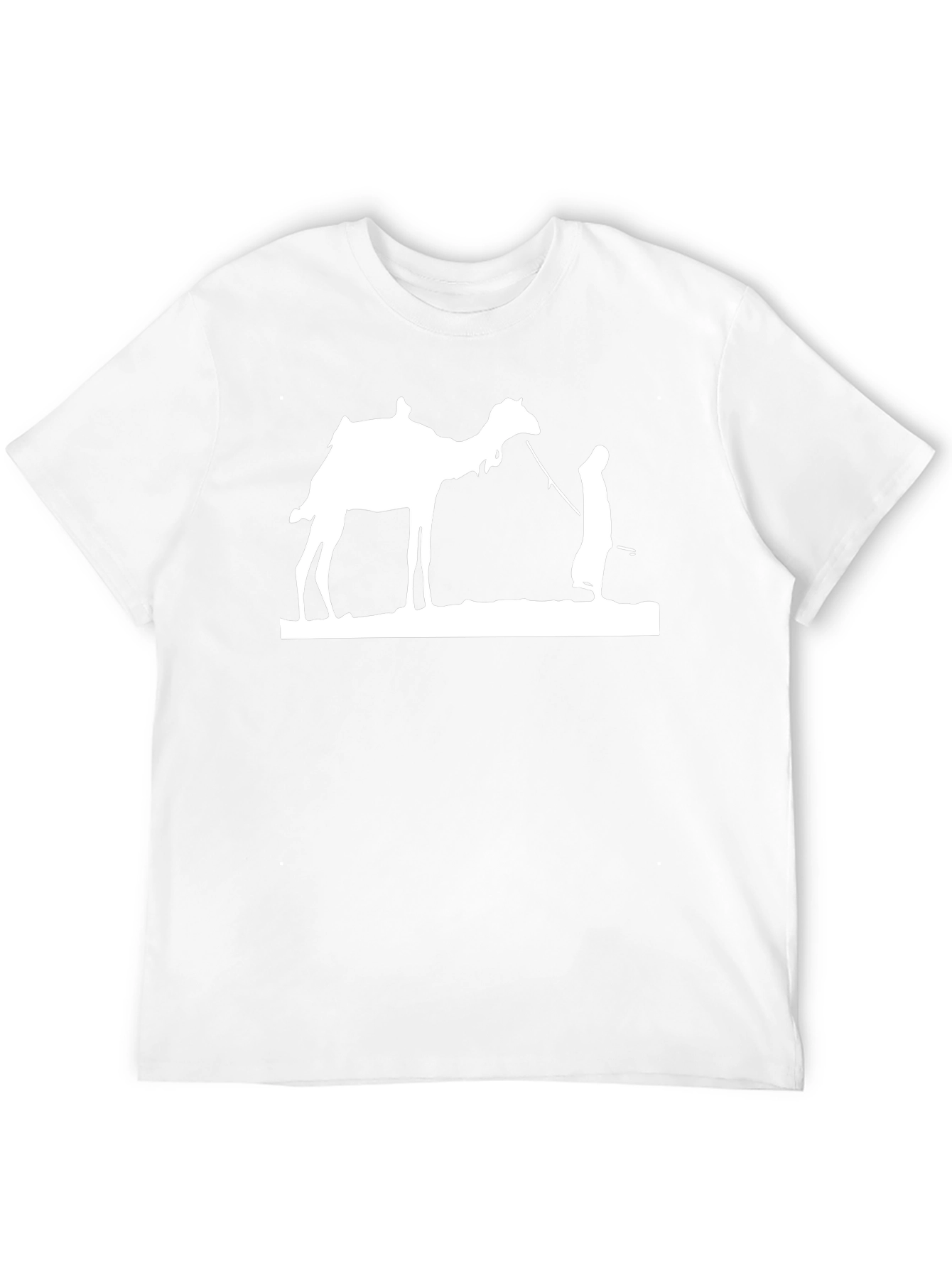 Camel Silhouette Black T-Shirt