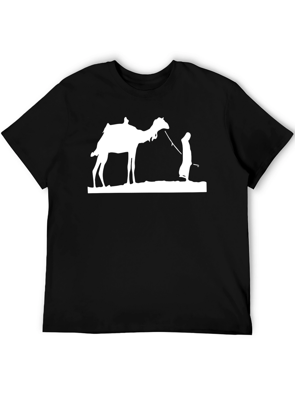 Camel Silhouette Black T-Shirt