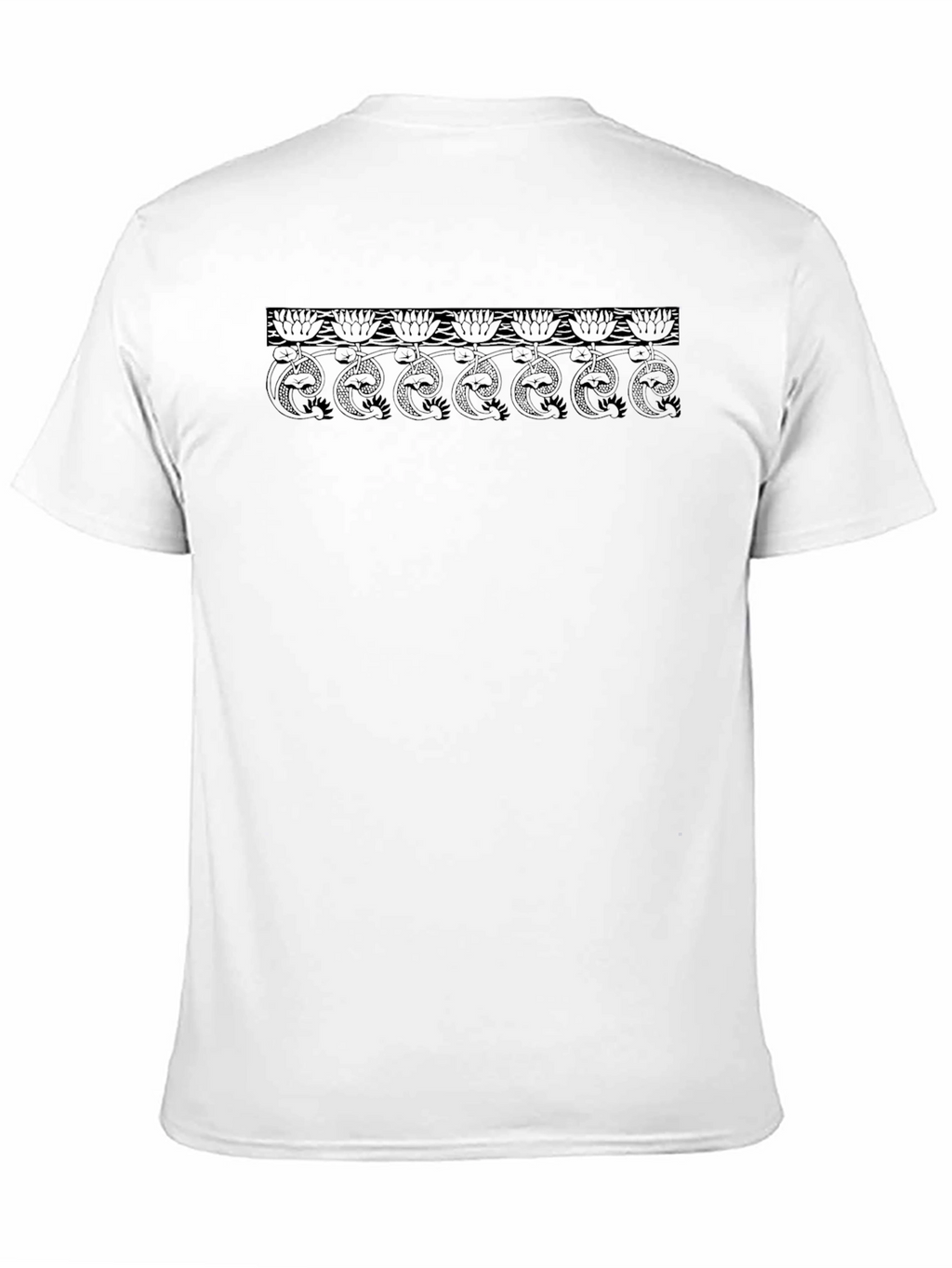 Stylish Black T-Shirt with Graphic Design