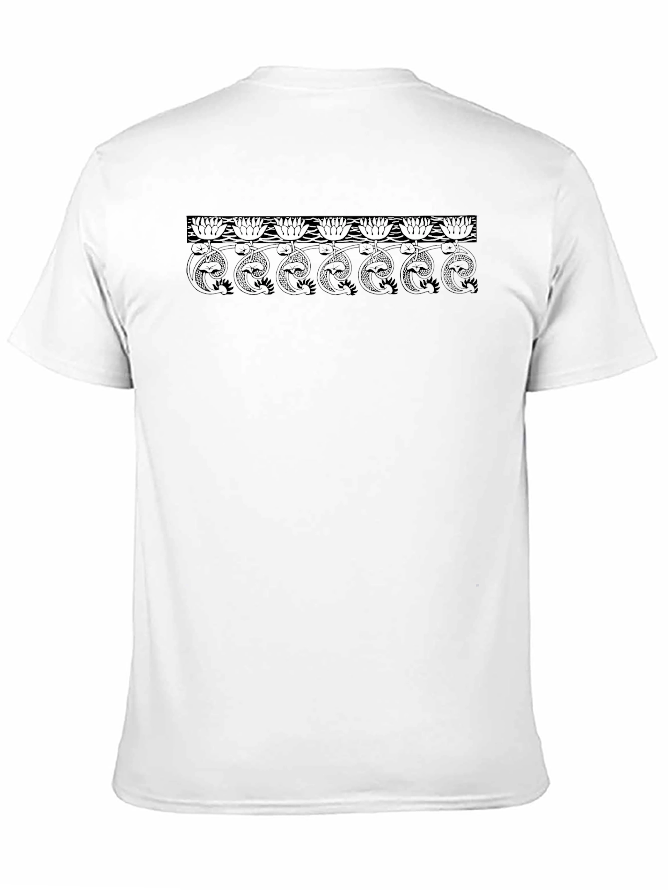 Stylish Black T-Shirt with Graphic Design
