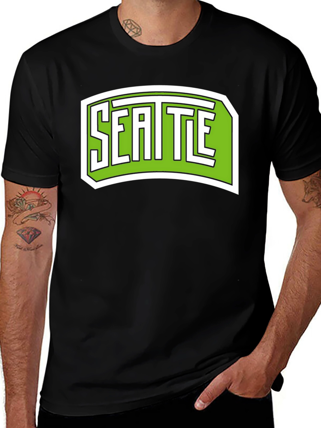 Seattle Graphic T-Shirt - Bold Design Comfortable Fit