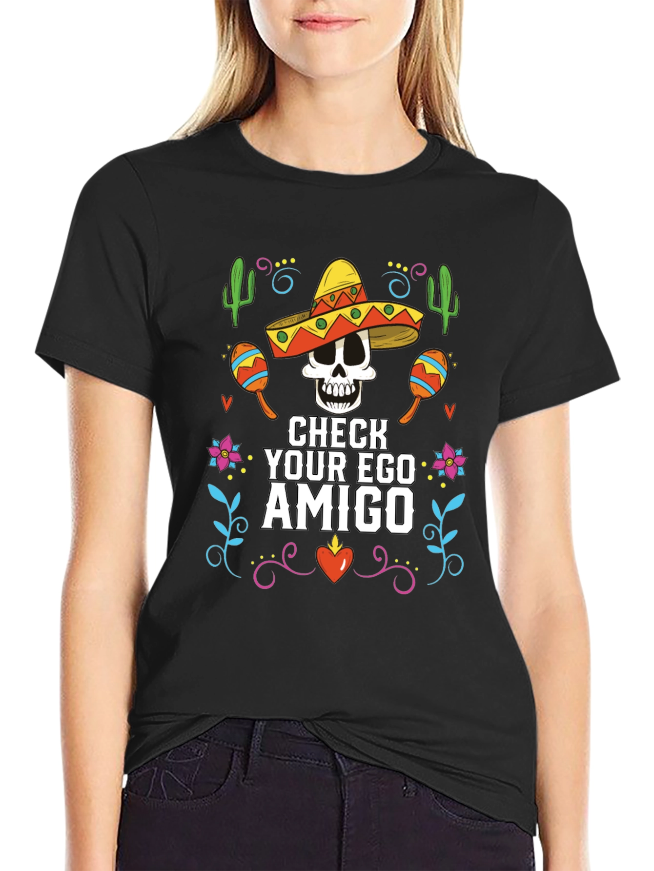 Check Your Ego Amigo T-Shirt - Cinco de Mayo