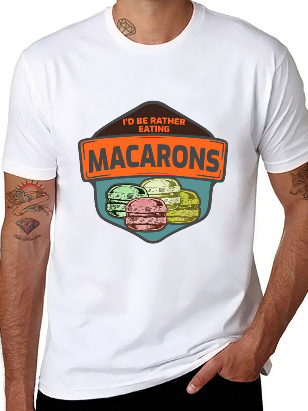 Macarons Lover T-Shirt - Foodie Gift