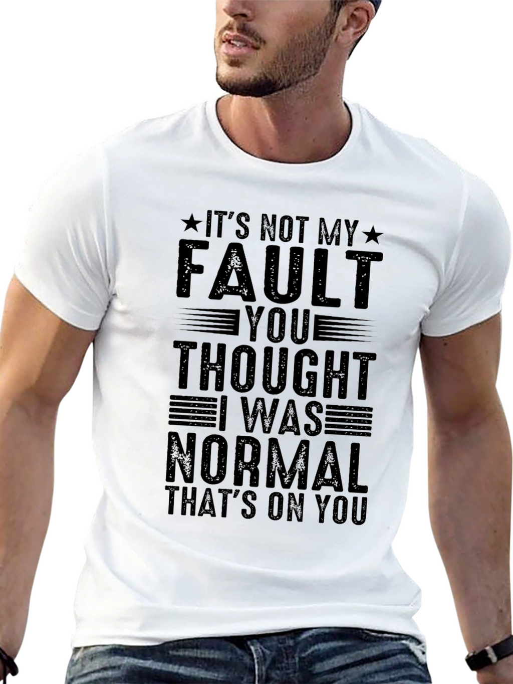 Funny Its Not My Fault Graphic Tee