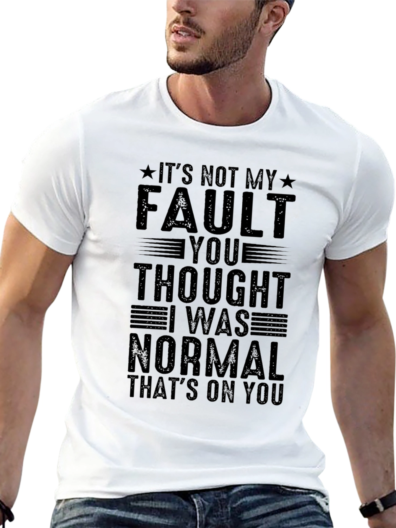Funny Its Not My Fault Graphic Tee