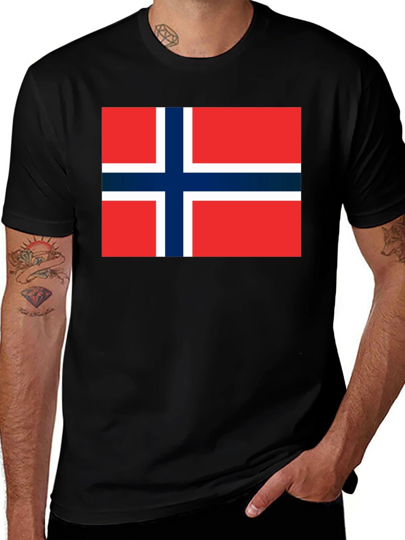 Norway Flag T-Shirt - Show Your Pride