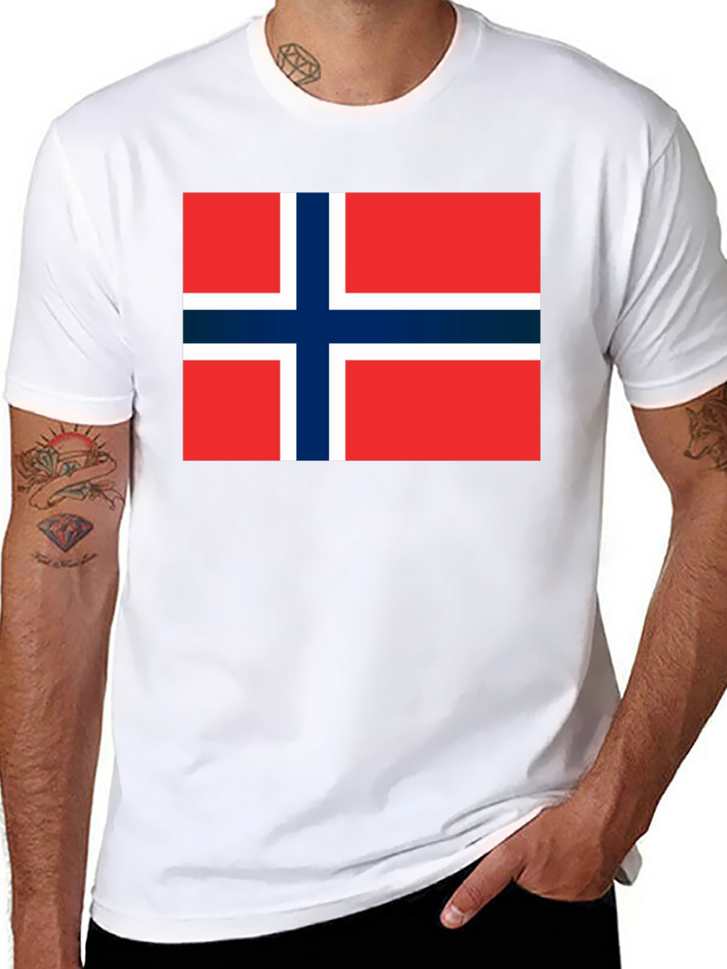 Norway Flag T-Shirt - Show Your Pride