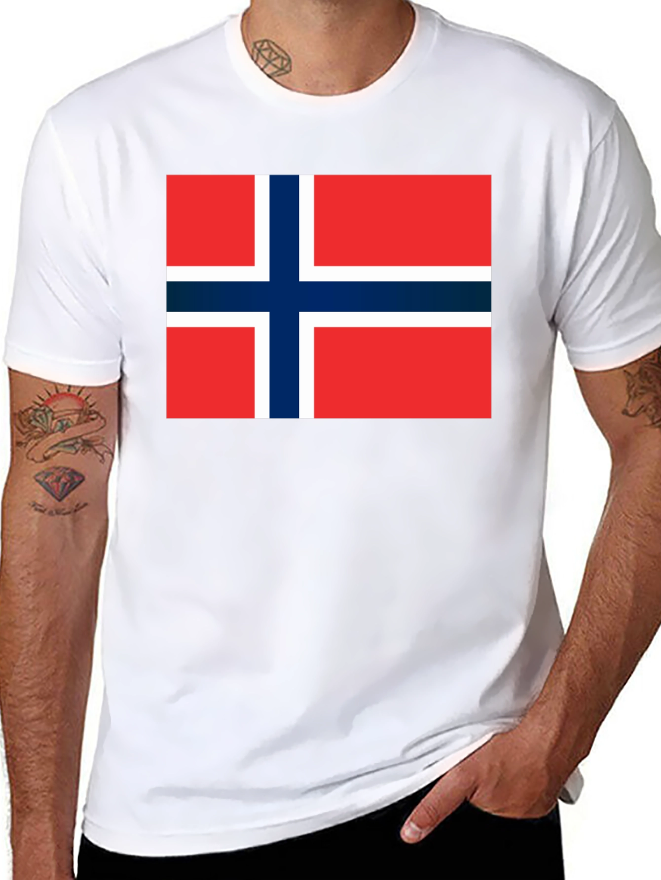 Norway Flag T-Shirt - Show Your Pride