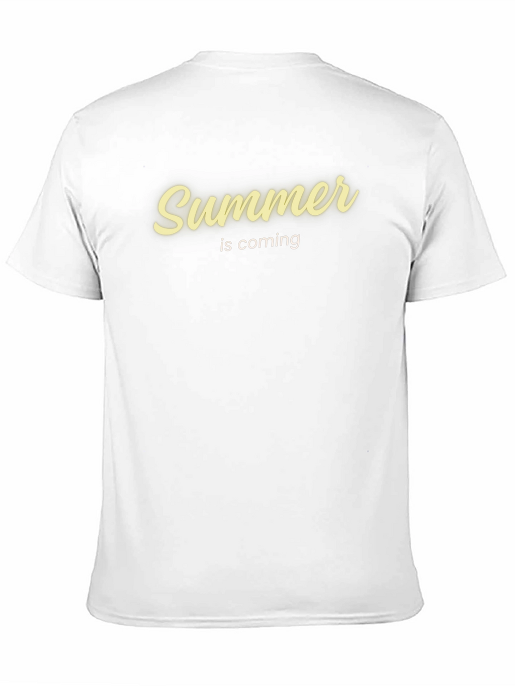 Summer is Coming Graphic T-Shirt - Black