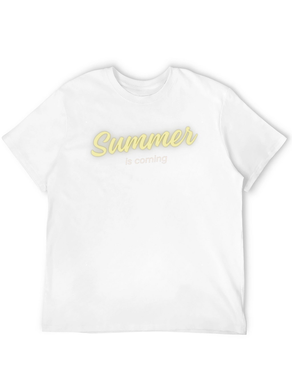 Summer is Coming Graphic T-Shirt - Black