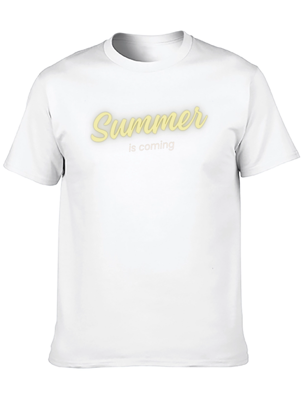 Summer is Coming Graphic T-Shirt - Black