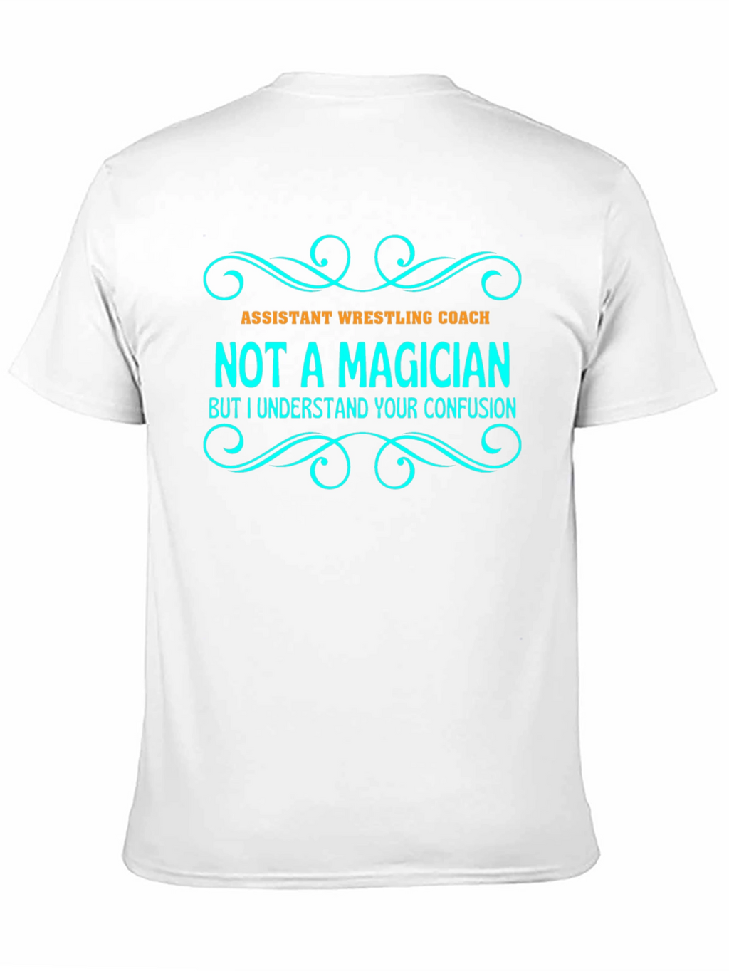 Assistant Wrestling Coach - Not A Magician T-Shirt