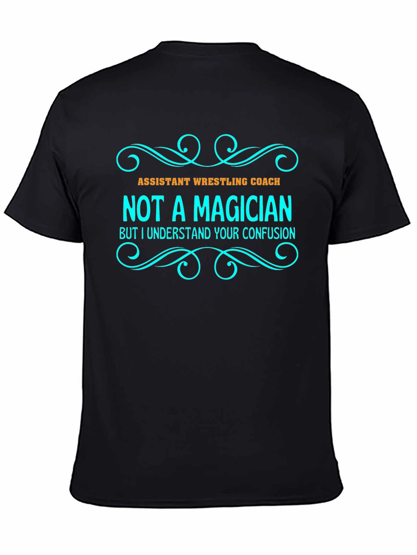 Assistant Wrestling Coach - Not A Magician T-Shirt