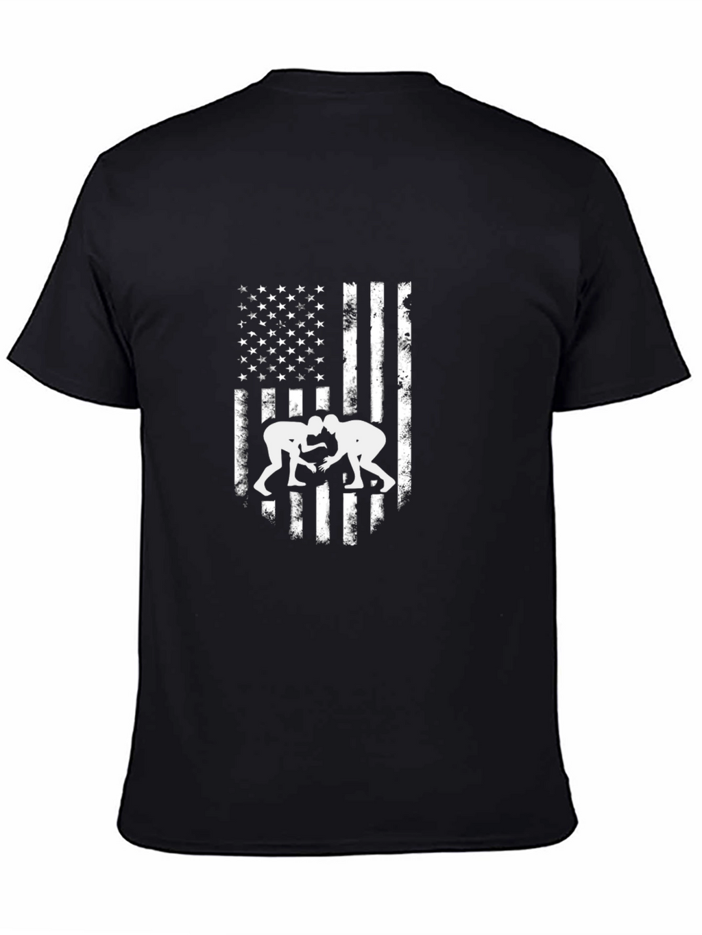 USA Wrestling Flag T-Shirt - Patriotic Tee