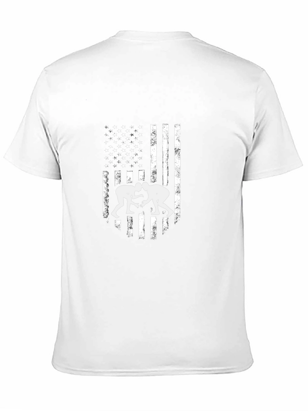 USA Wrestling Flag T-Shirt - Patriotic Tee