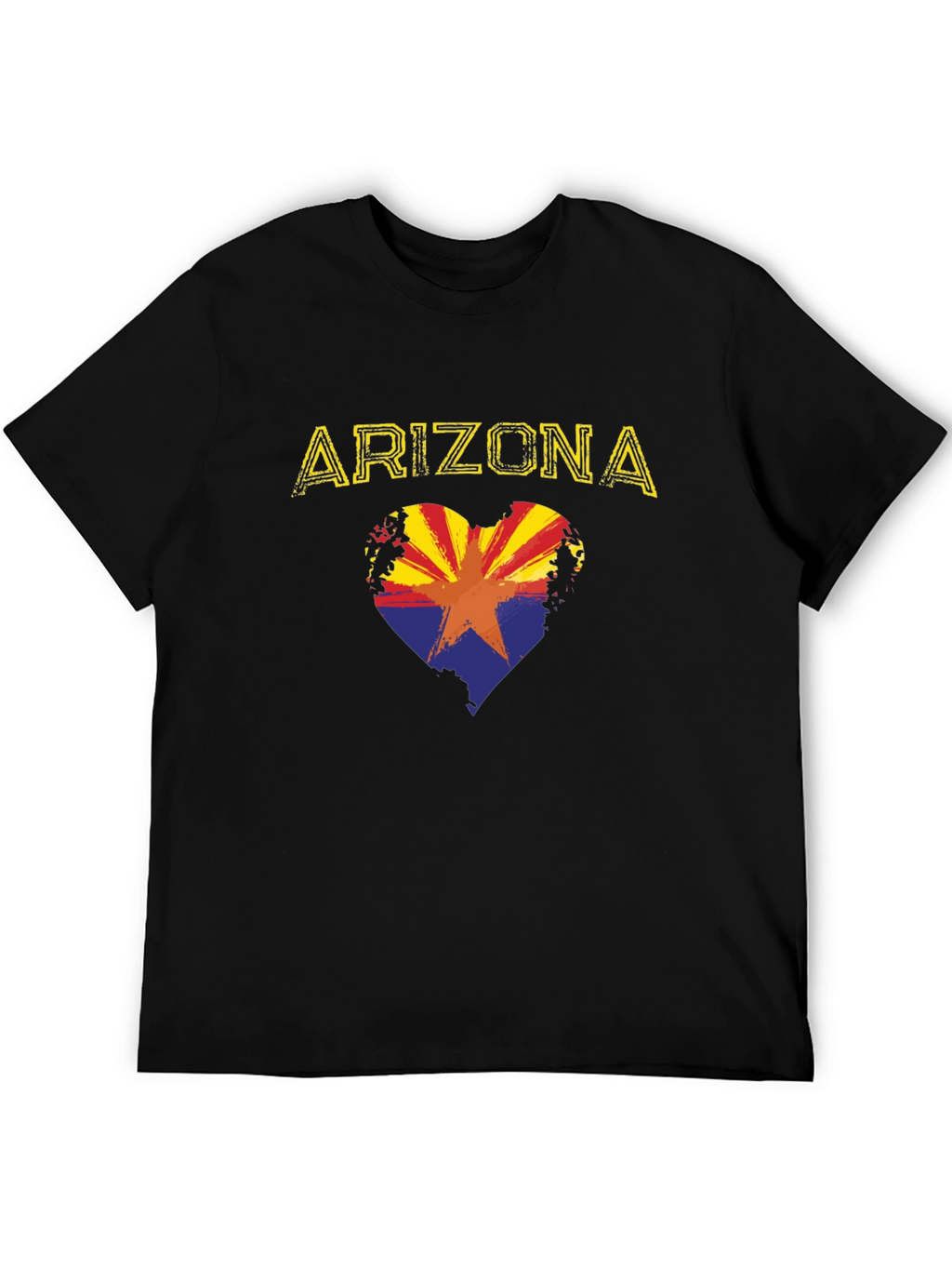 Arizona Heart Flag Graphic T-Shirt