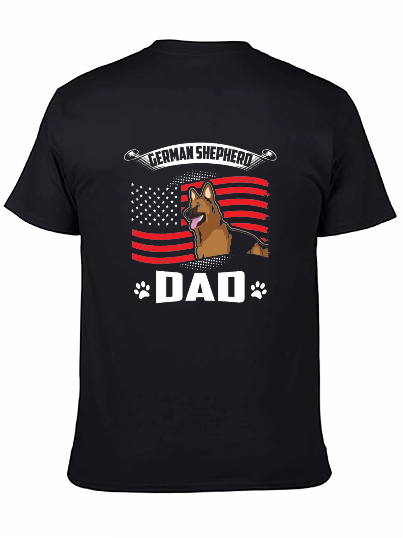 German Shepherd Dad T-Shirt
