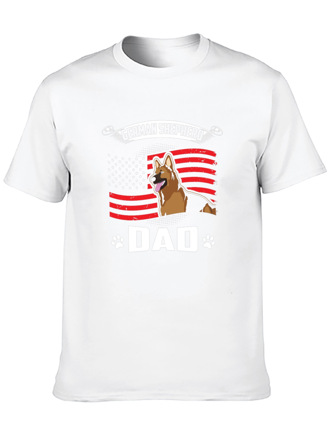 German Shepherd Dad T-Shirt