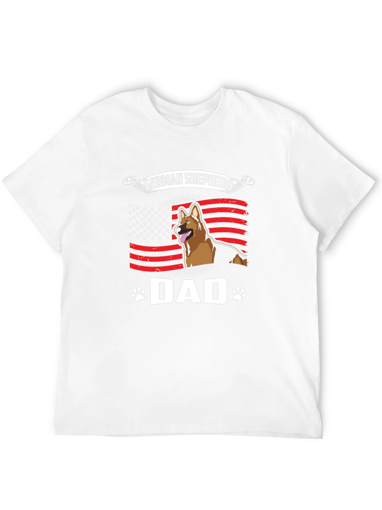 German Shepherd Dad T-Shirt