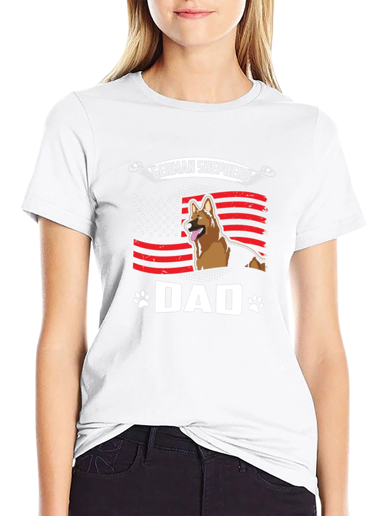German Shepherd Dad T-Shirt