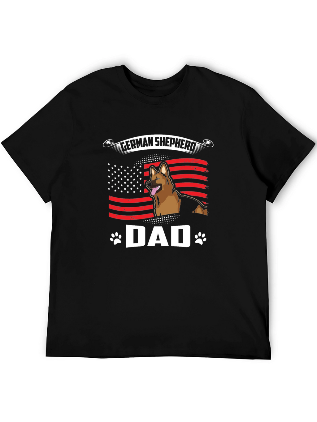 German Shepherd Dad T-Shirt