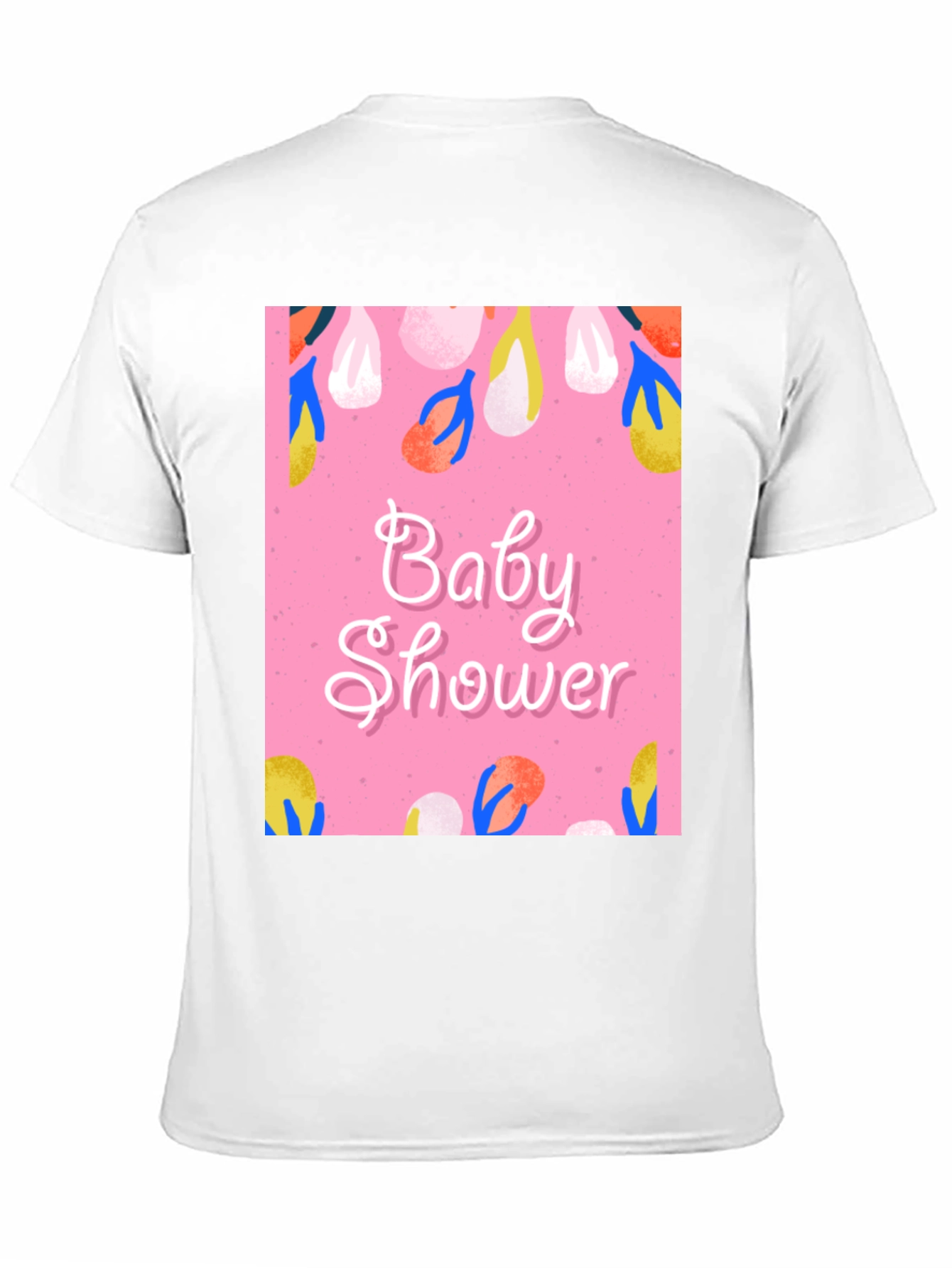 Baby Shower Graphic Tee - Stylish Celebration Apparel