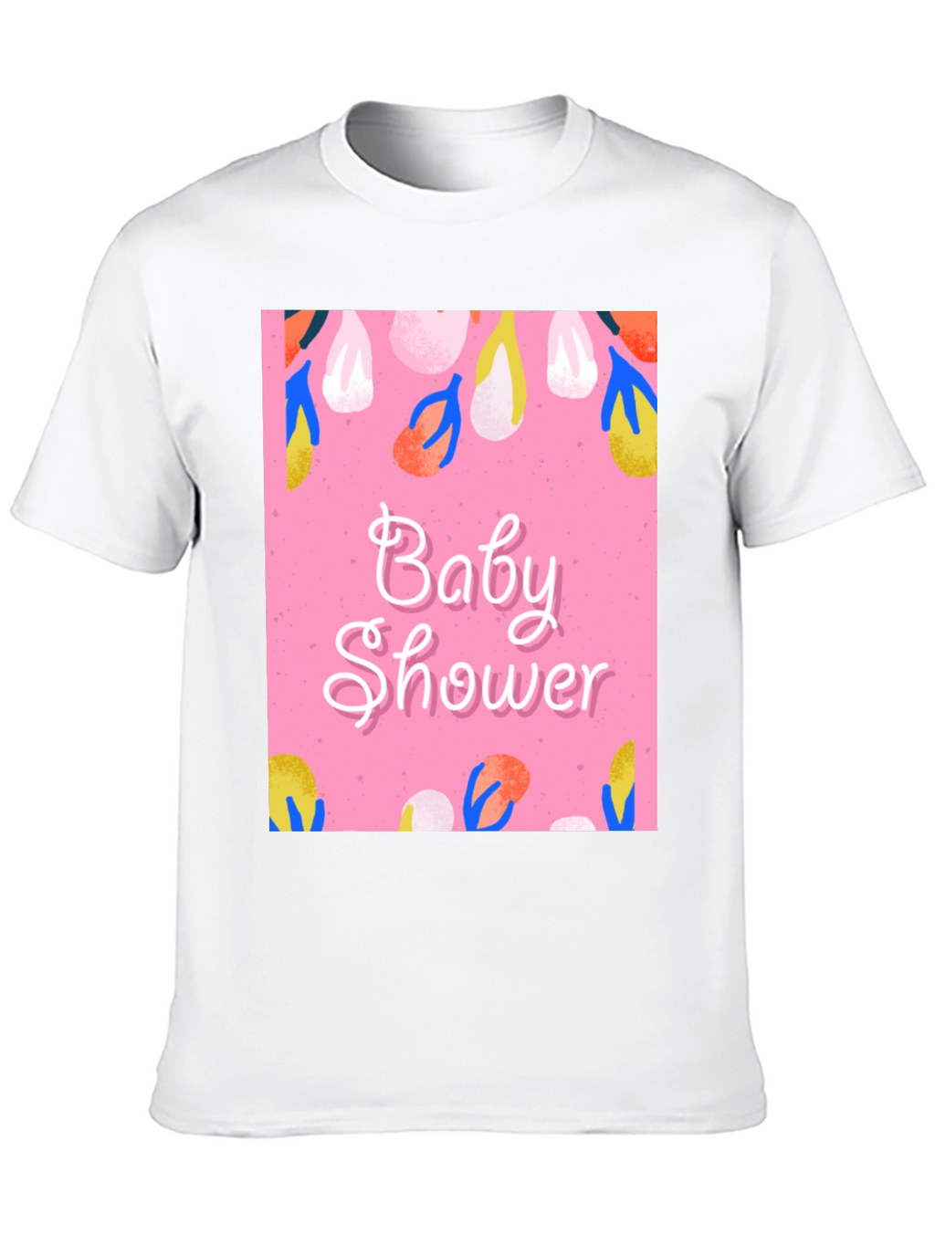Baby Shower Graphic Tee - Stylish Celebration Apparel